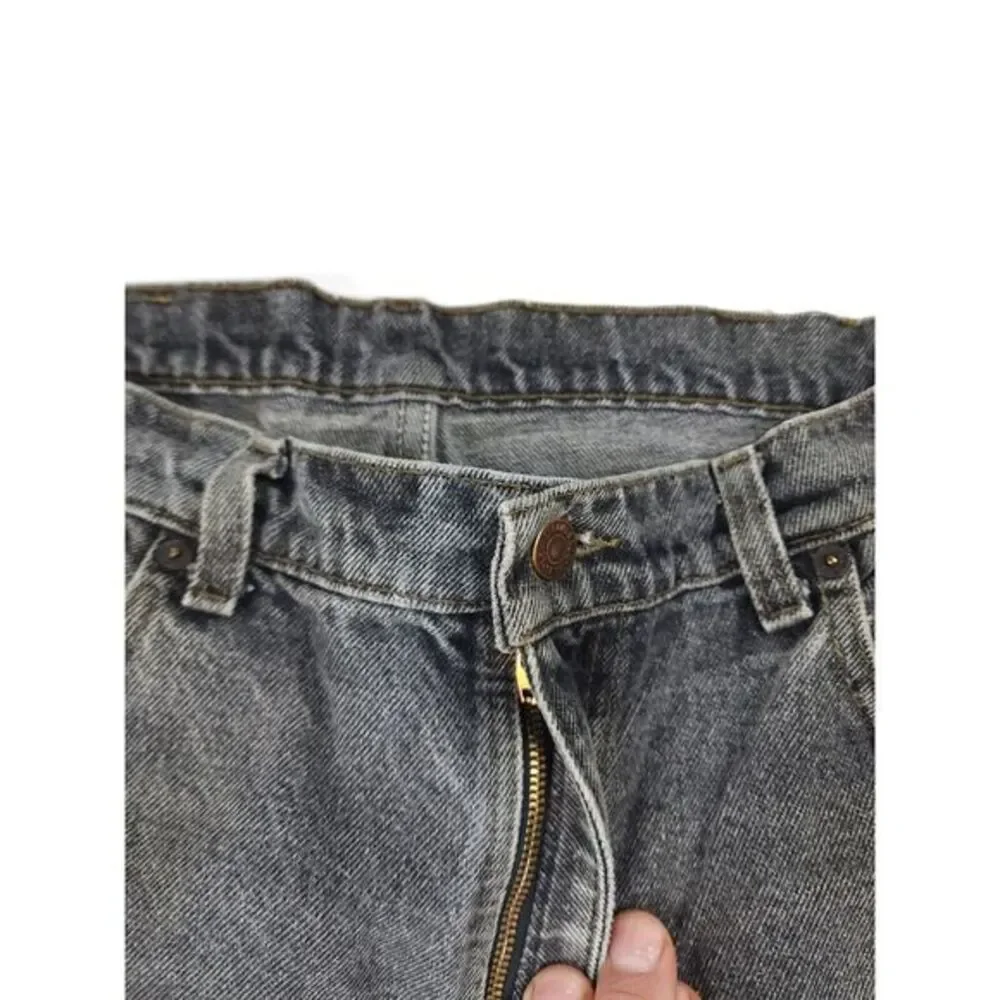 Vintage Levi's 506-4858 Black Denim Jean's Men's Size 36 x 32 Made in USA 80s 90